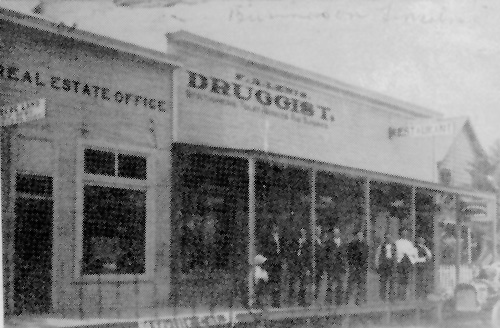 F. A. Lewis Drug store from 1906